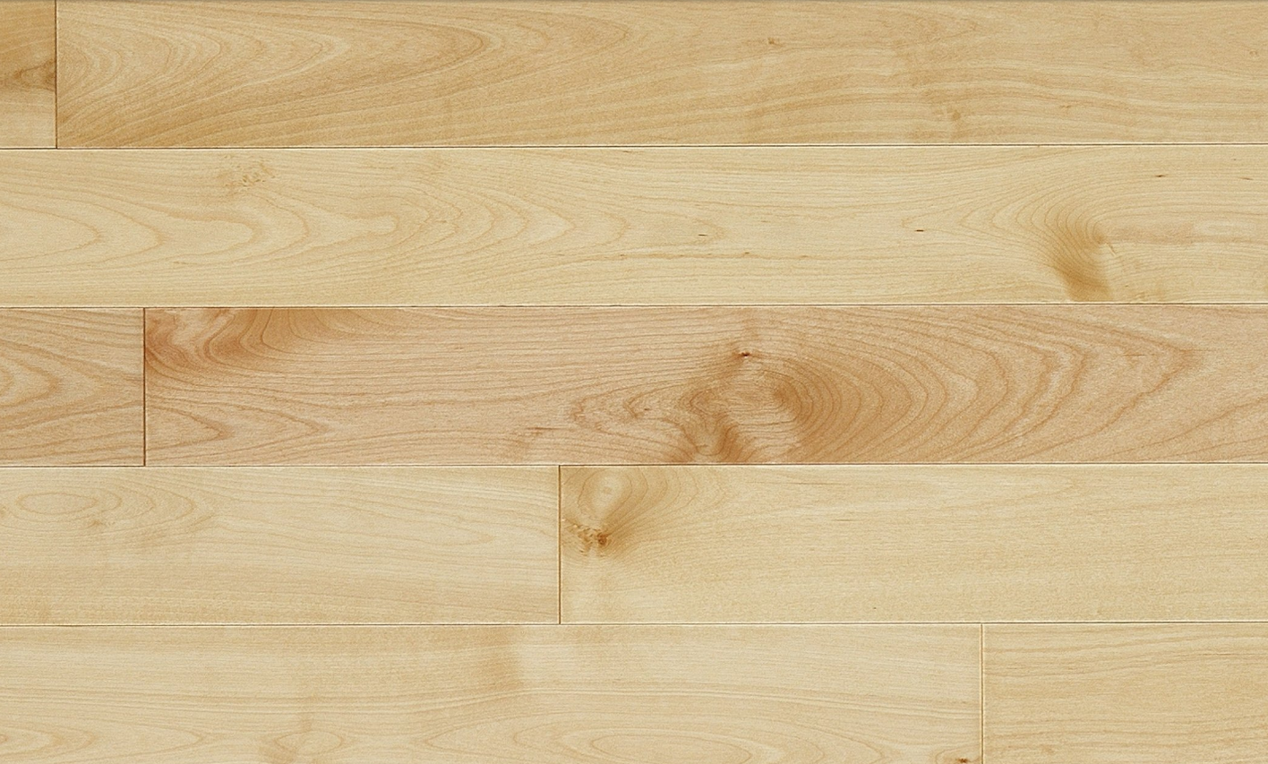 Solid hardwood flooring sample